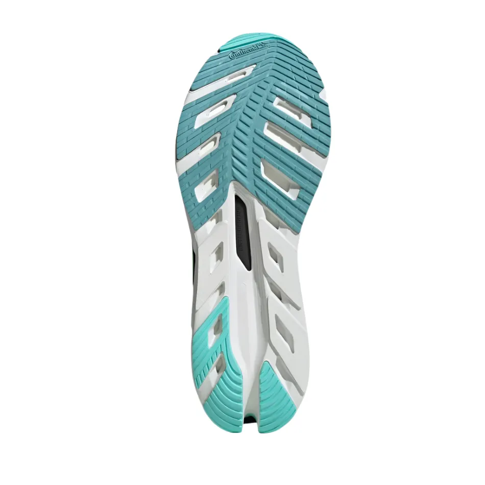 local - themed running wear Adidas Men's Adistar BYD Running Shoes in Lime Burst/Mint Ton/Flash Aqua AW25