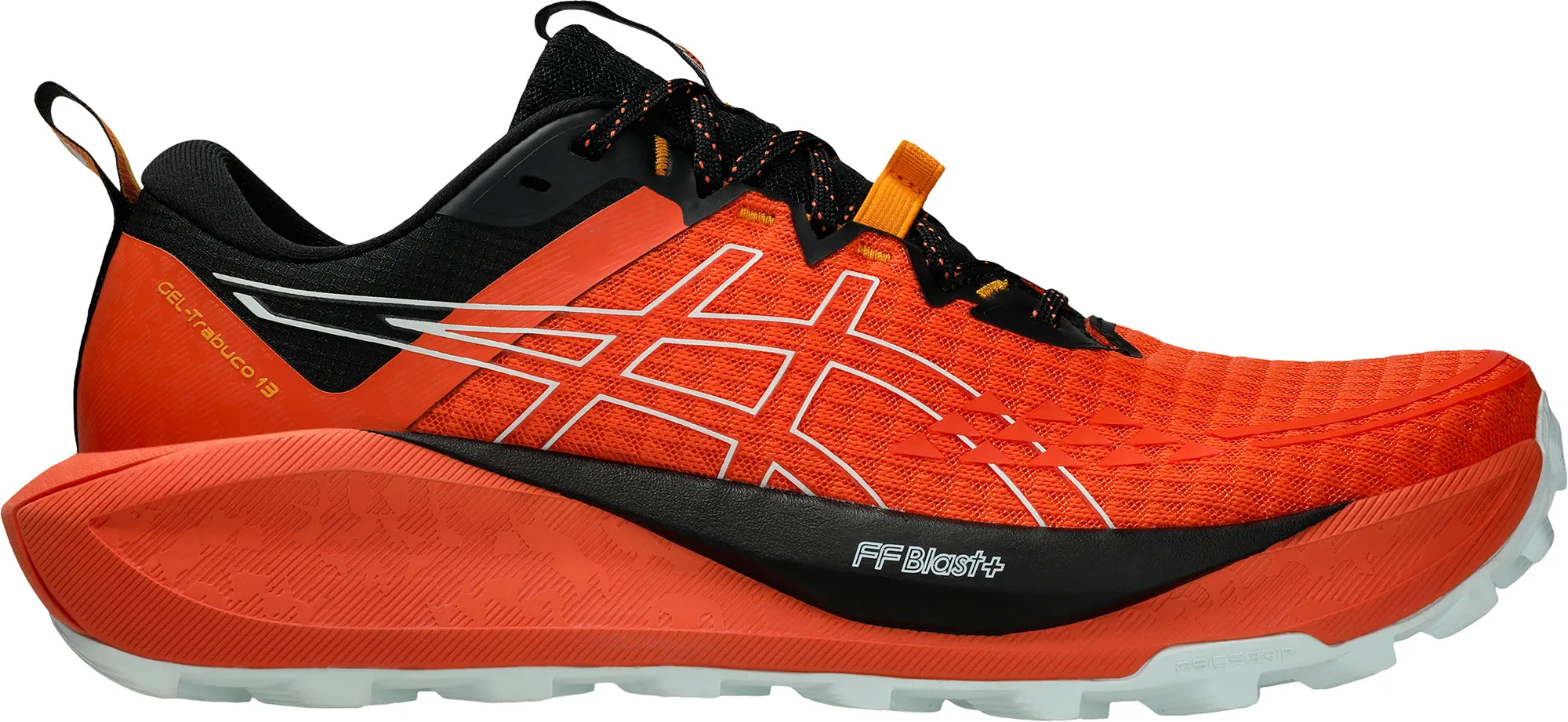 Asics Gel Trabuco 13 Mens Running Shoes - Orange Clean Fit All weather