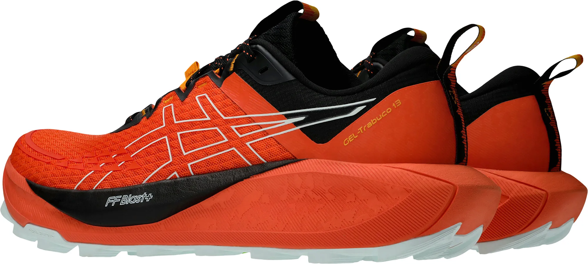Asics Gel Trabuco 13 Mens Running Shoes - Orange Stable Structure Urban Activity