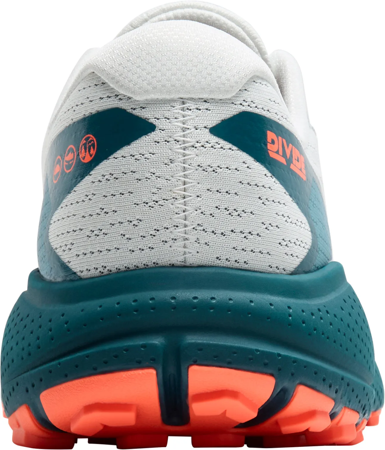 Seamless Clean Grip Brooks Divide 5 Womens Trail Running Shoes - Blue