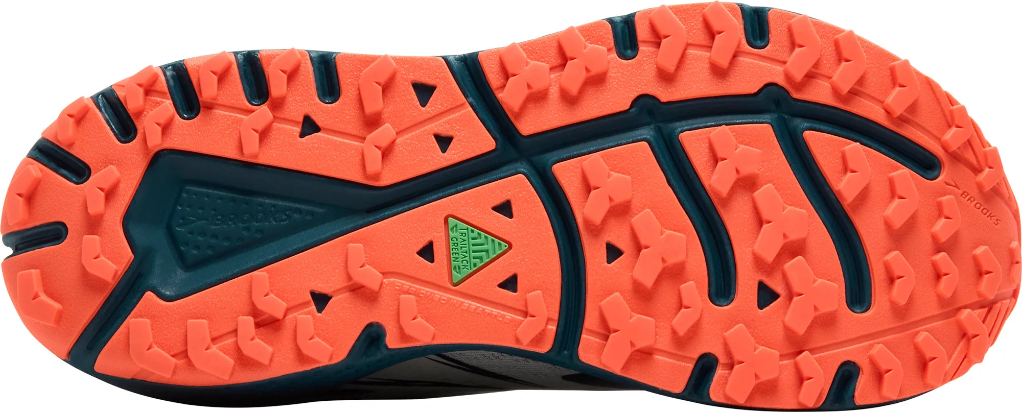 Slip Control Removable insole Brooks Divide 5 Womens Trail Running Shoes - Blue