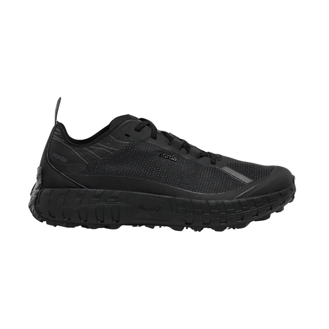 Norda Women's 001 G  Trail Running Shoes (Stealth Black) Clean Grip Light Gear