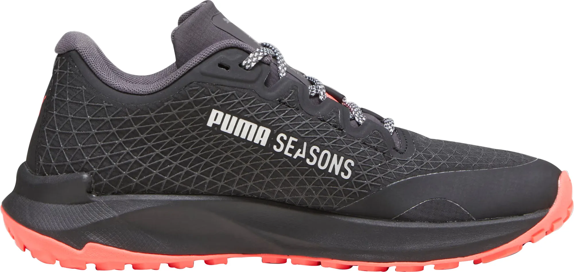 Performance Level Strength Mode Puma Fast-Trac Nitro GORE-TEX Womens Trail Running Shoes - Black