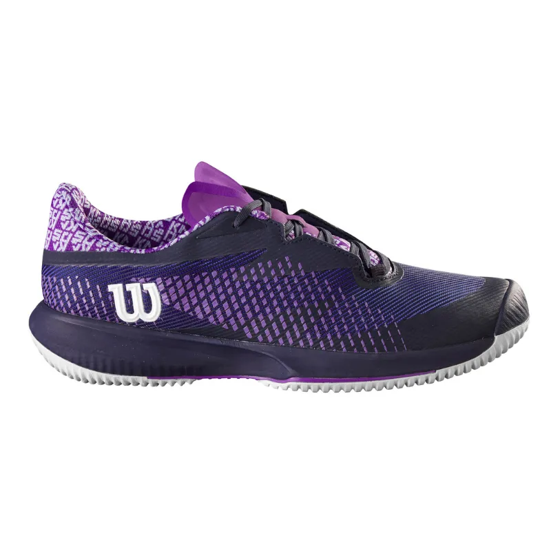 Wilson Kaos Swift 1.5 Women Tennis Shoes - Navy/Black Training session Lace Up