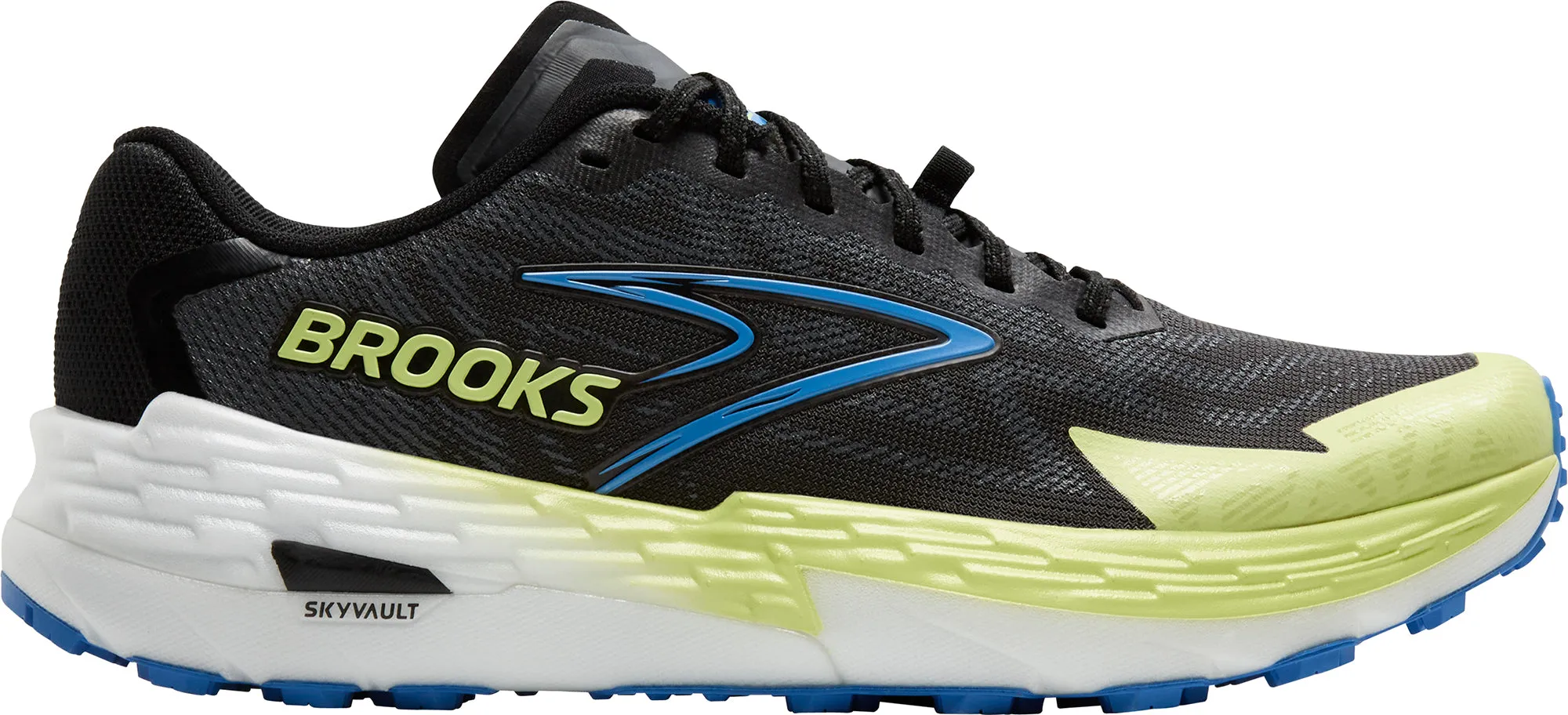 Brooks Catamount 4 Mens Trail Running Shoes - Black Ankle Fit