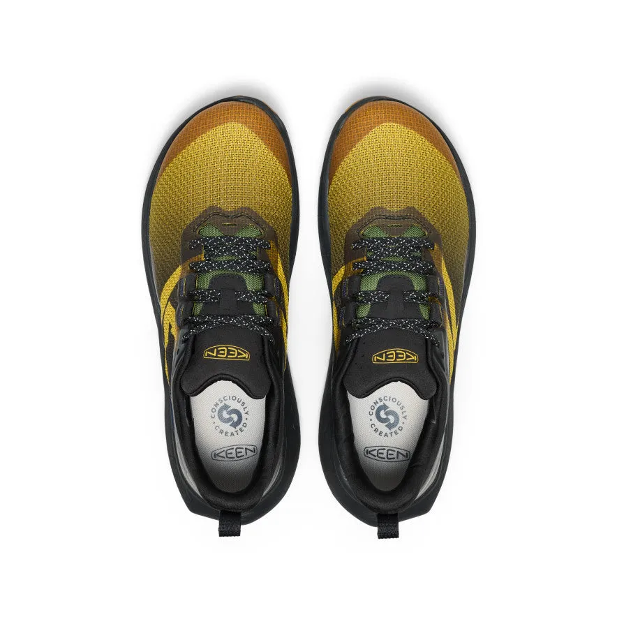 Smooth Soles Men's 450 Dirt Waterproof Hiking Shoe  |  Lemon Curry/Black