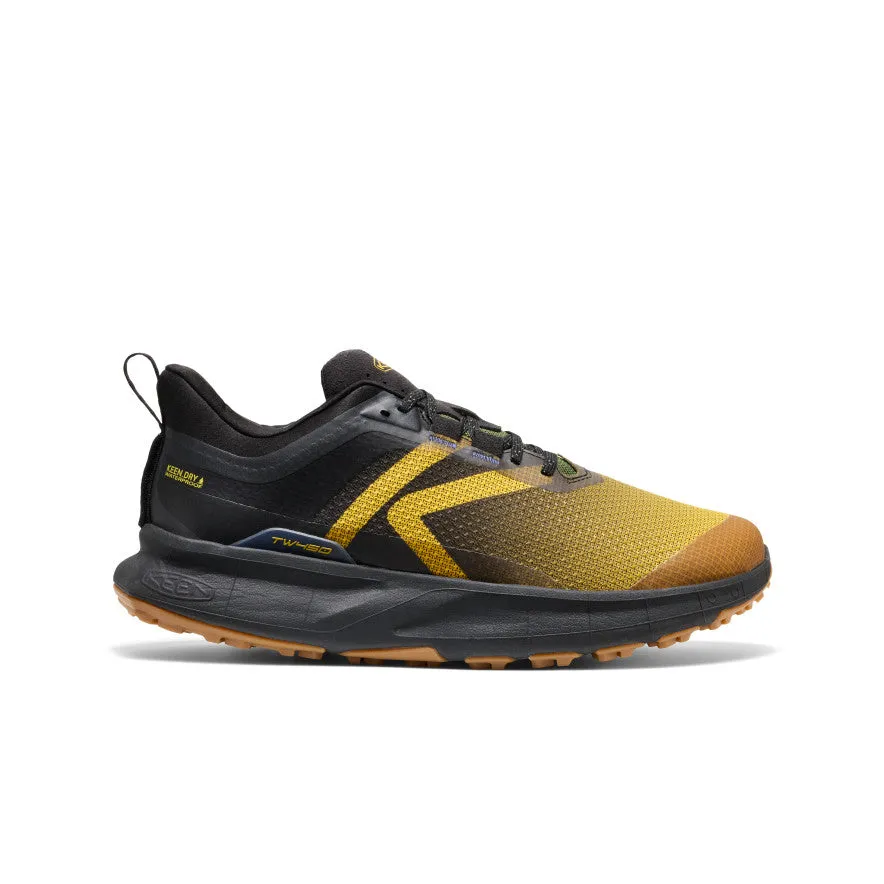 Sporty Look Men's 450 Dirt Waterproof Hiking Shoe  |  Lemon Curry/Black