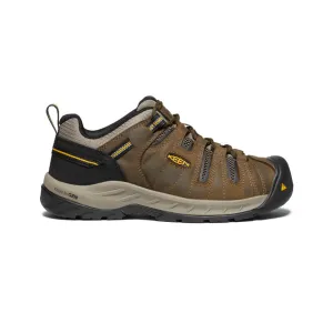 Durable Fabric Men's Flint II (Soft Toe)  |  Cascade Brown/Golden Rod