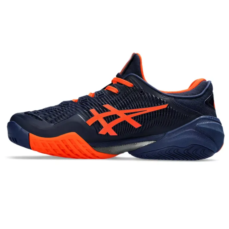 Fashionable Asics Court FF 3 Men Tennis Shoes - Blue Expanse/Koi