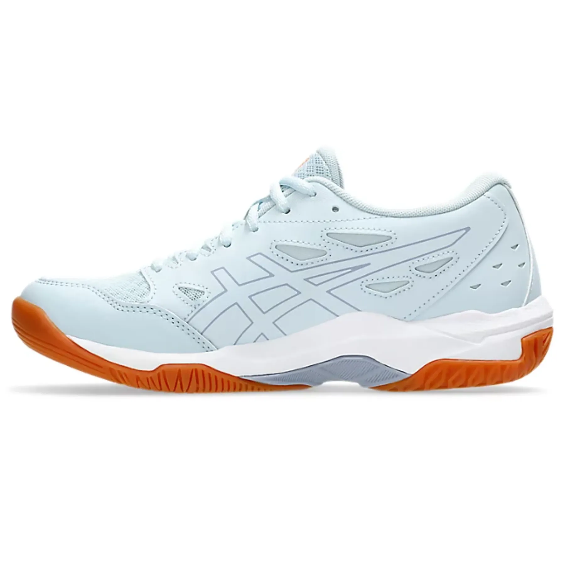 Asics Gel-Rocket 11 Women Multi Court Shoes - Cool Grey/White Balanced Style