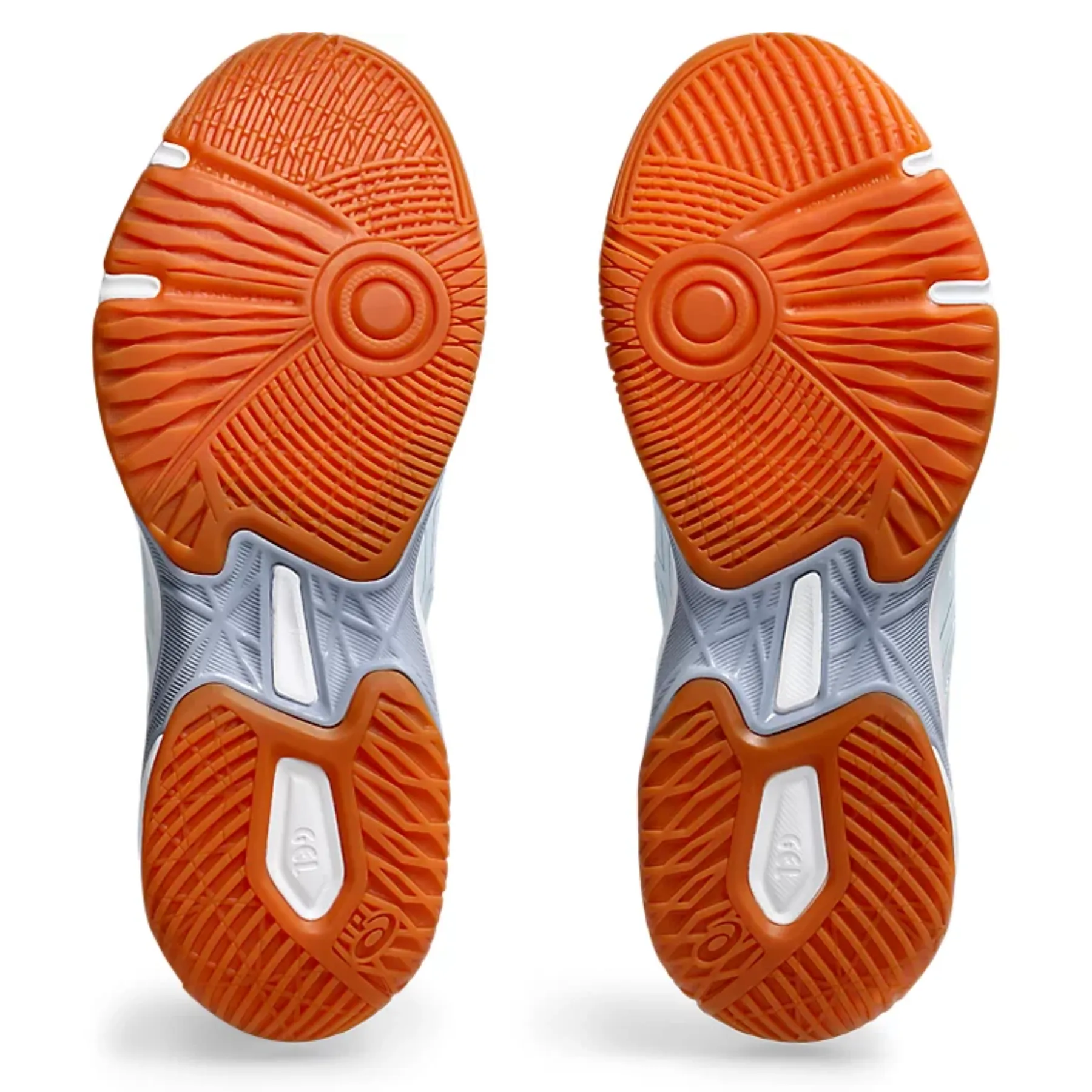 Adjustable Straps Contoured Footbed Asics Gel-Rocket 11 Women Multi Court Shoes - Cool Grey/White