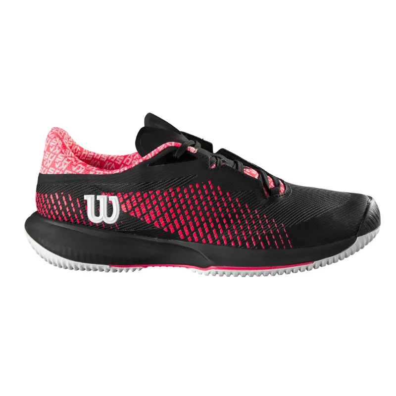 Functional Fit Daily Wear Wilson Kaos Swift 1.5 Women Tennis Shoes - Black/Phantom
