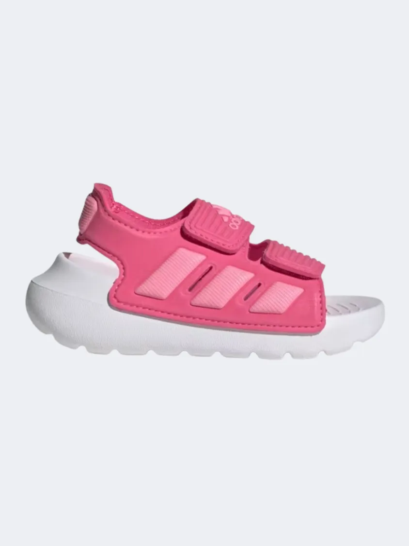Vintage Love Travel Must Adidas Altaswim 2 Infant Girls Sportswear Sandals Magenta/Pink/White