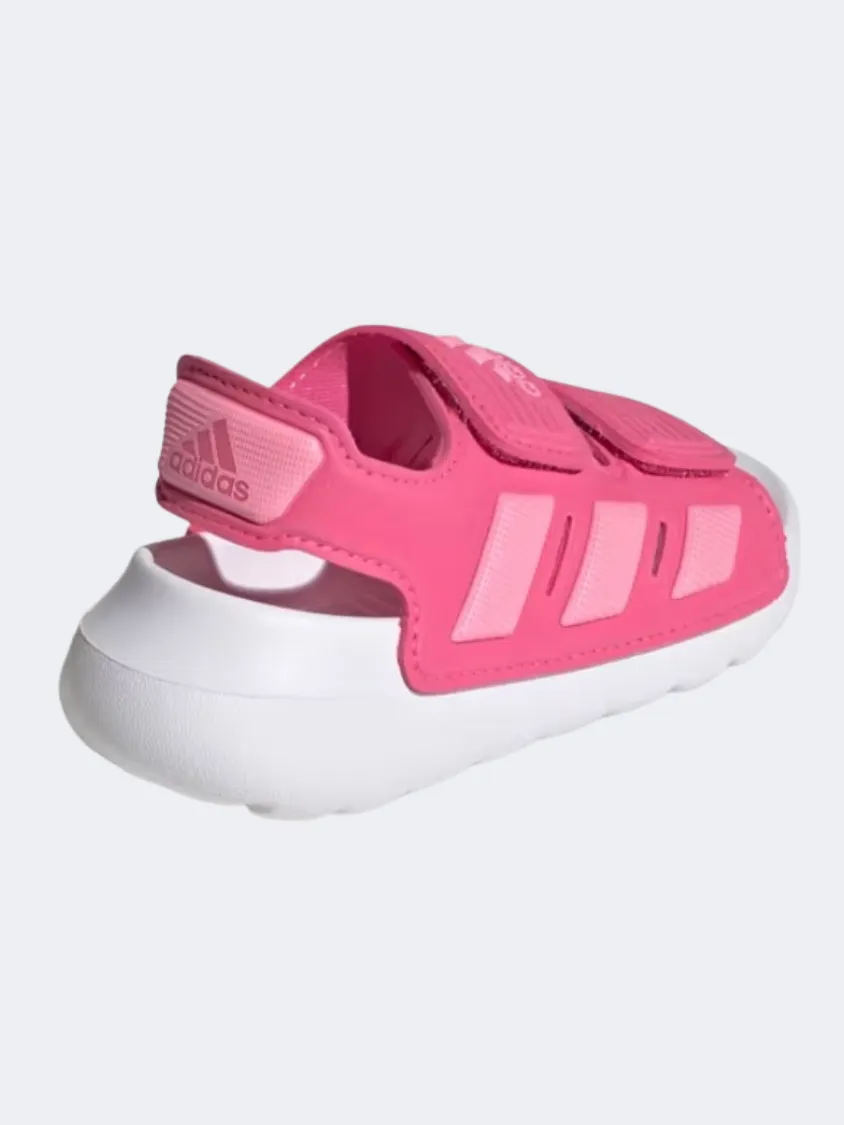 Adidas Altaswim 2 Infant Girls Sportswear Sandals Magenta/Pink/White Meta Move Flexibility Feature