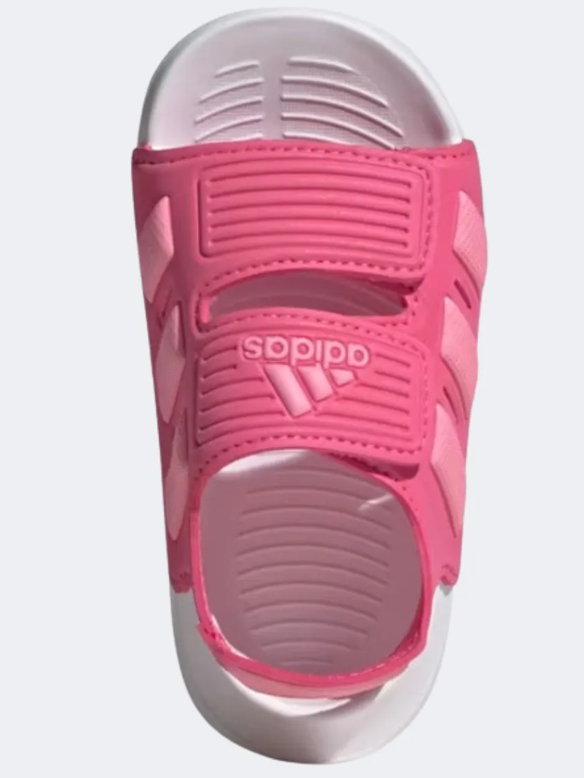 Adidas Altaswim 2 Infant Girls Sportswear Sandals Magenta/Pink/White Star Edge Garden Mood