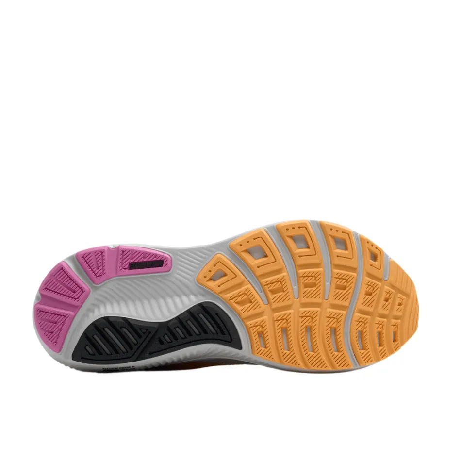 Brooks Women's Ghost 17 Running Shoes in Oyster/Apricot/Pink AW25 adjustable shoes tear - resistant - fabric - strength shoes