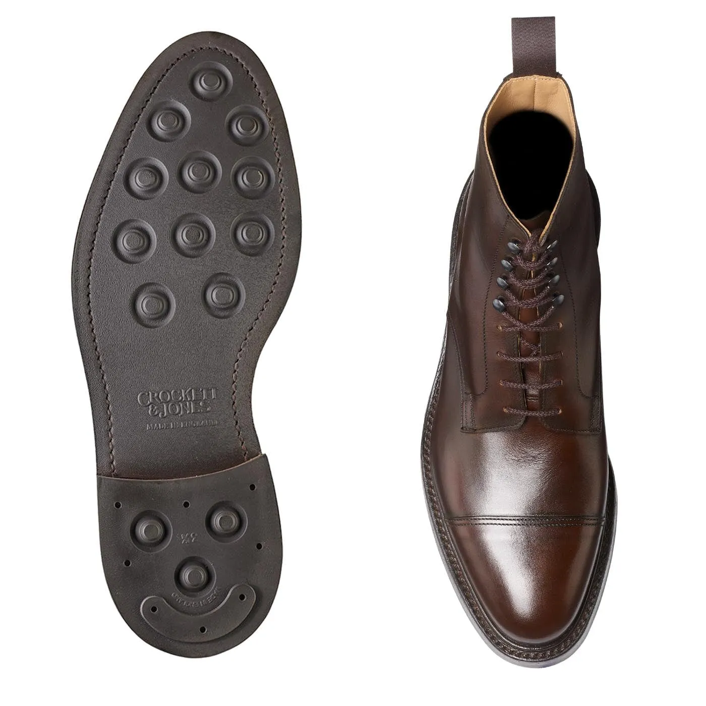 Argyll Dark Brown Wax Calf Classic Shape