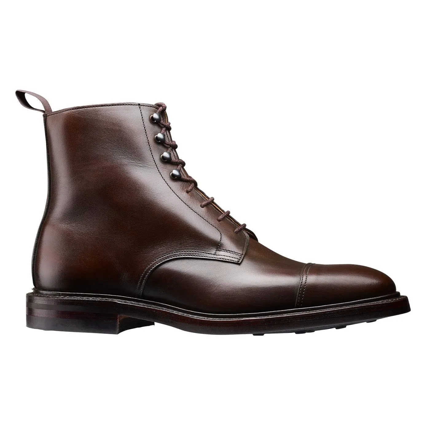 Subtle Choice Argyll Dark Brown Wax Calf