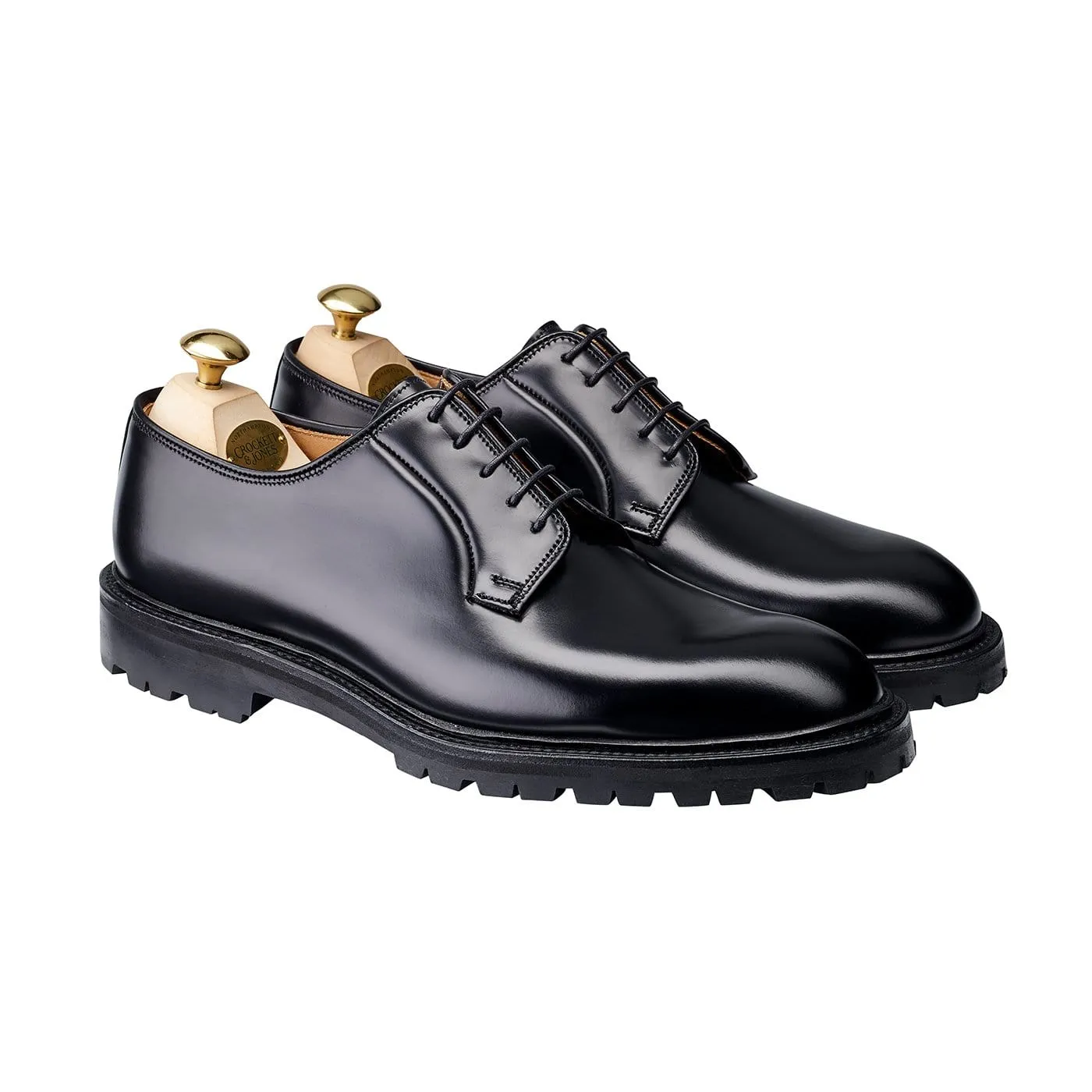 Tidy Comfort Evening Wear Lanark 3 Black Cavalry Calf