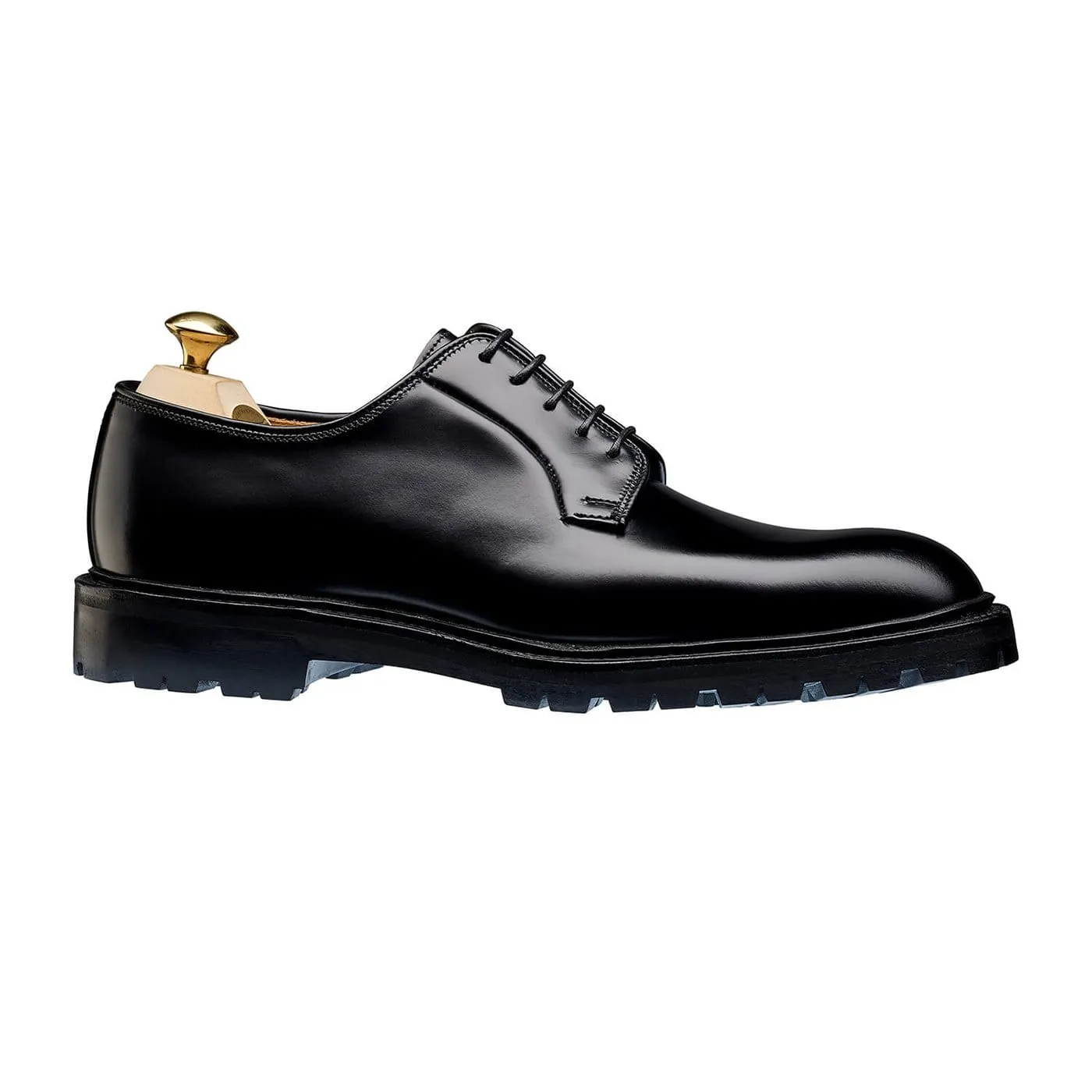 Comfortable Daily Wear Lanark 3 Black Cavalry Calf