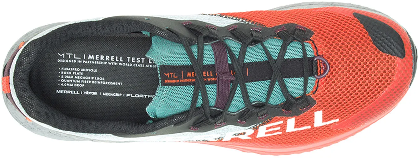 Merrell MTL Long Sky 2 Womens Trail Running Shoes - Orange Designed to complement barefoot strength exercises