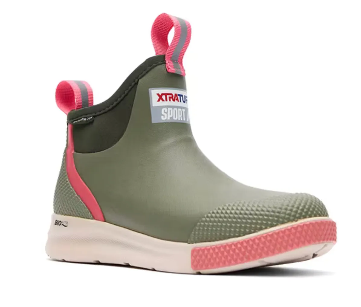 Snow Guard XTRATUF Women's Ankle Deck Boot Sport - Olive