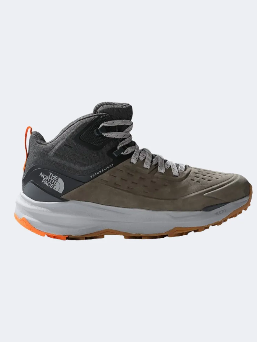 Foot Locking Sturdy Construction The North Face Vectiv Exploris 2 Futurelight Men Hiking Boots Taupe Green/Grey