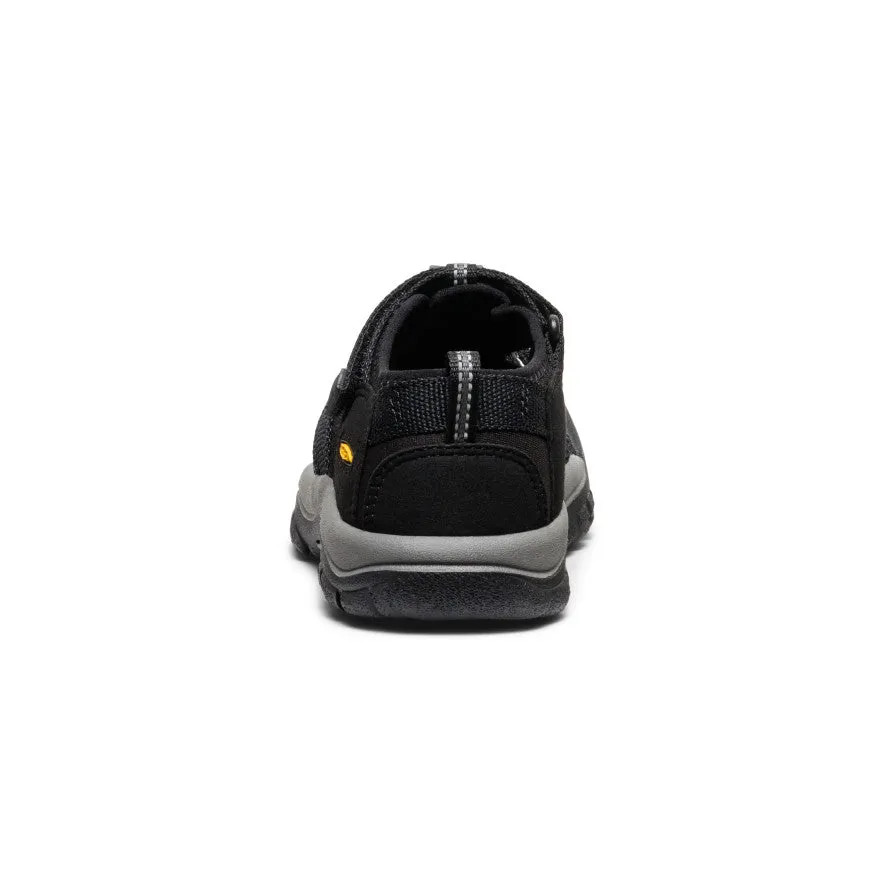 Toe Protection Collar design minimizes pressure around the ankle Little Kids' Newport H2  |  Black/KEEN Yellow