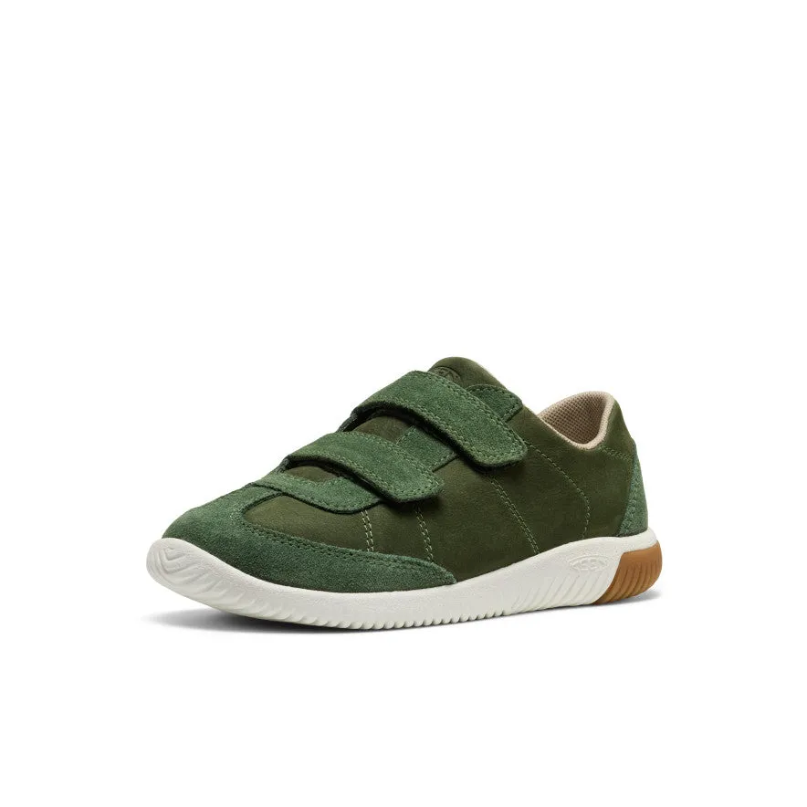 Court Fast Soft Cushioning Big Kids' KNX T-Toe Sneaker  |  Bronze Green/Star White