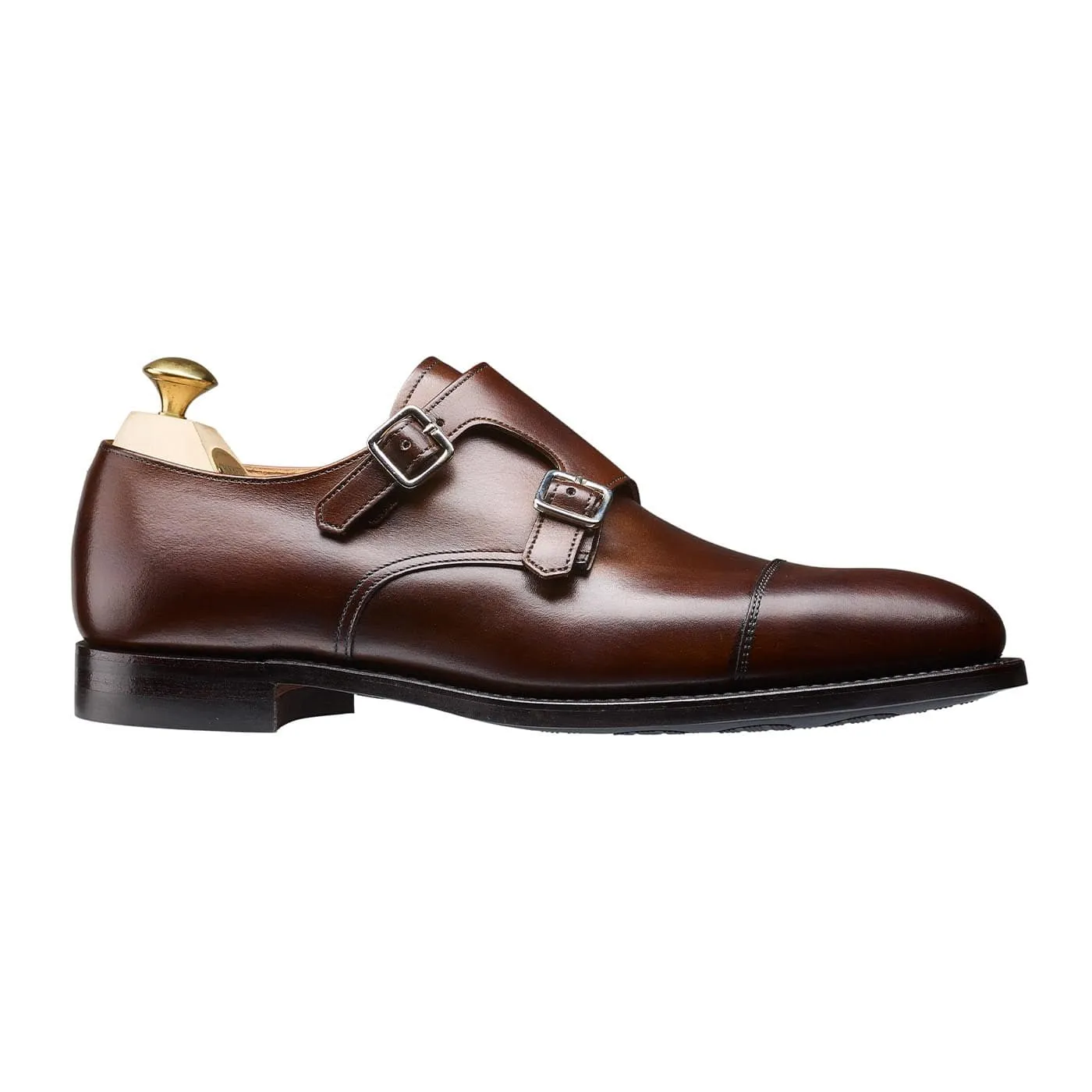 Comfortable Heel Leather Lining Lowndes 4 Dark Brown Burnished Calf