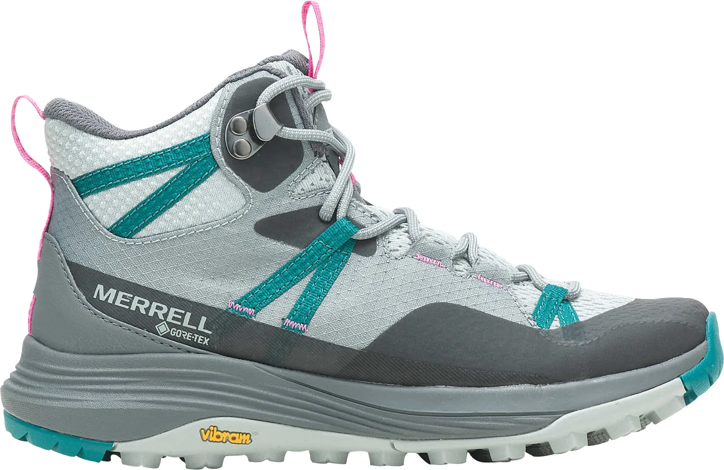 Merrell Siren 4 Mid GORE-TEX Womens Walking Boots - Grey Trail Terrain