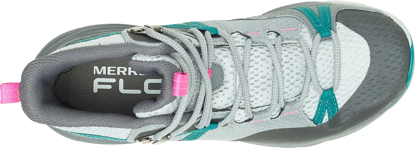 Merrell Siren 4 Mid GORE-TEX Womens Walking Boots - Grey Durable Walking Boots Backpacking Support