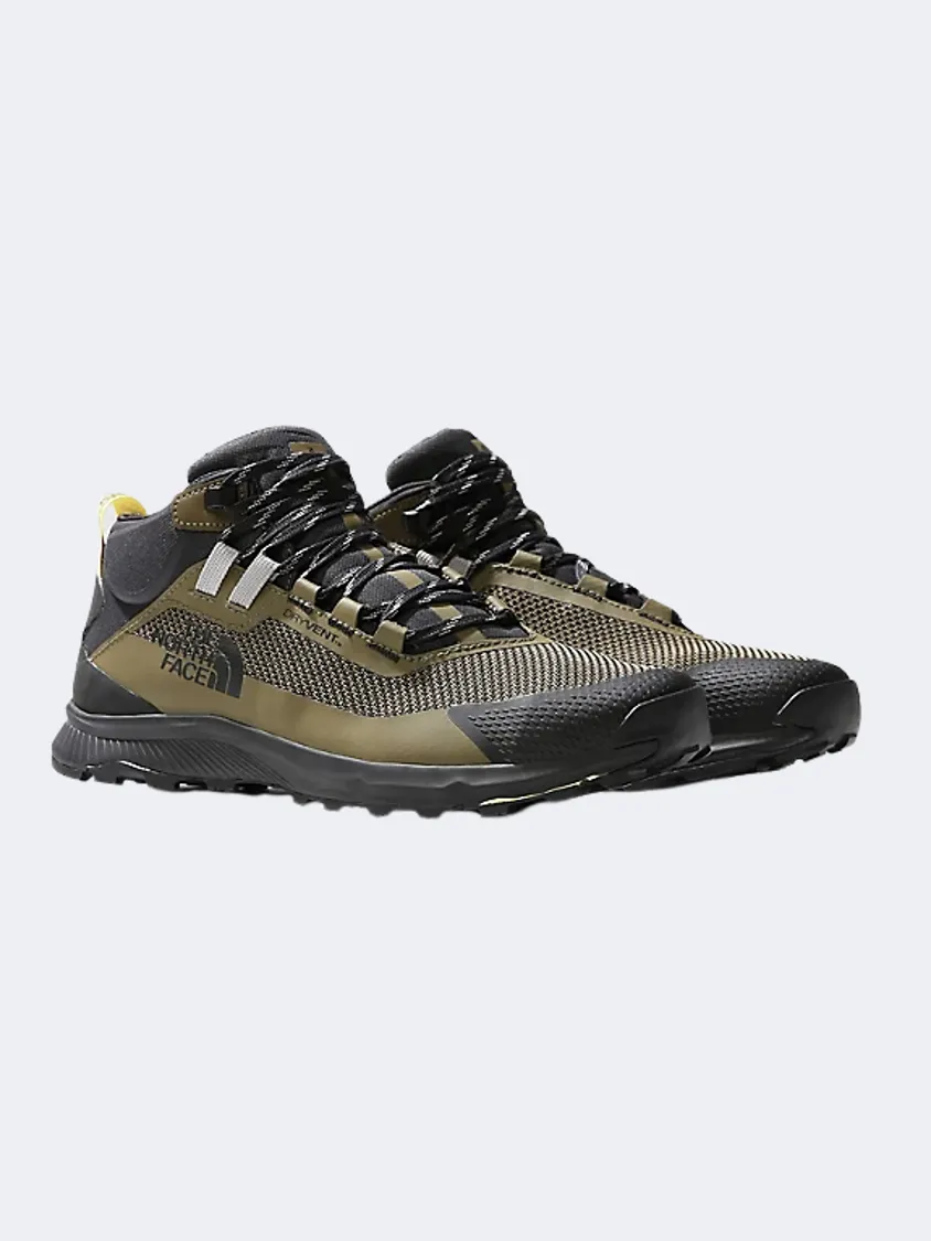 The North Face Cragstone Waterproof Mid Men Hiking Boots Olive/Black Quick Fit Hiking