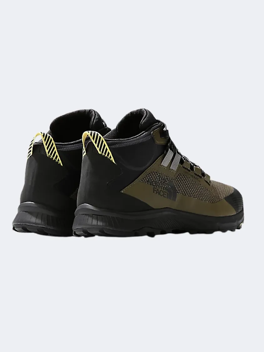Mountain Climb Ready The North Face Cragstone Waterproof Mid Men Hiking Boots Olive/Black