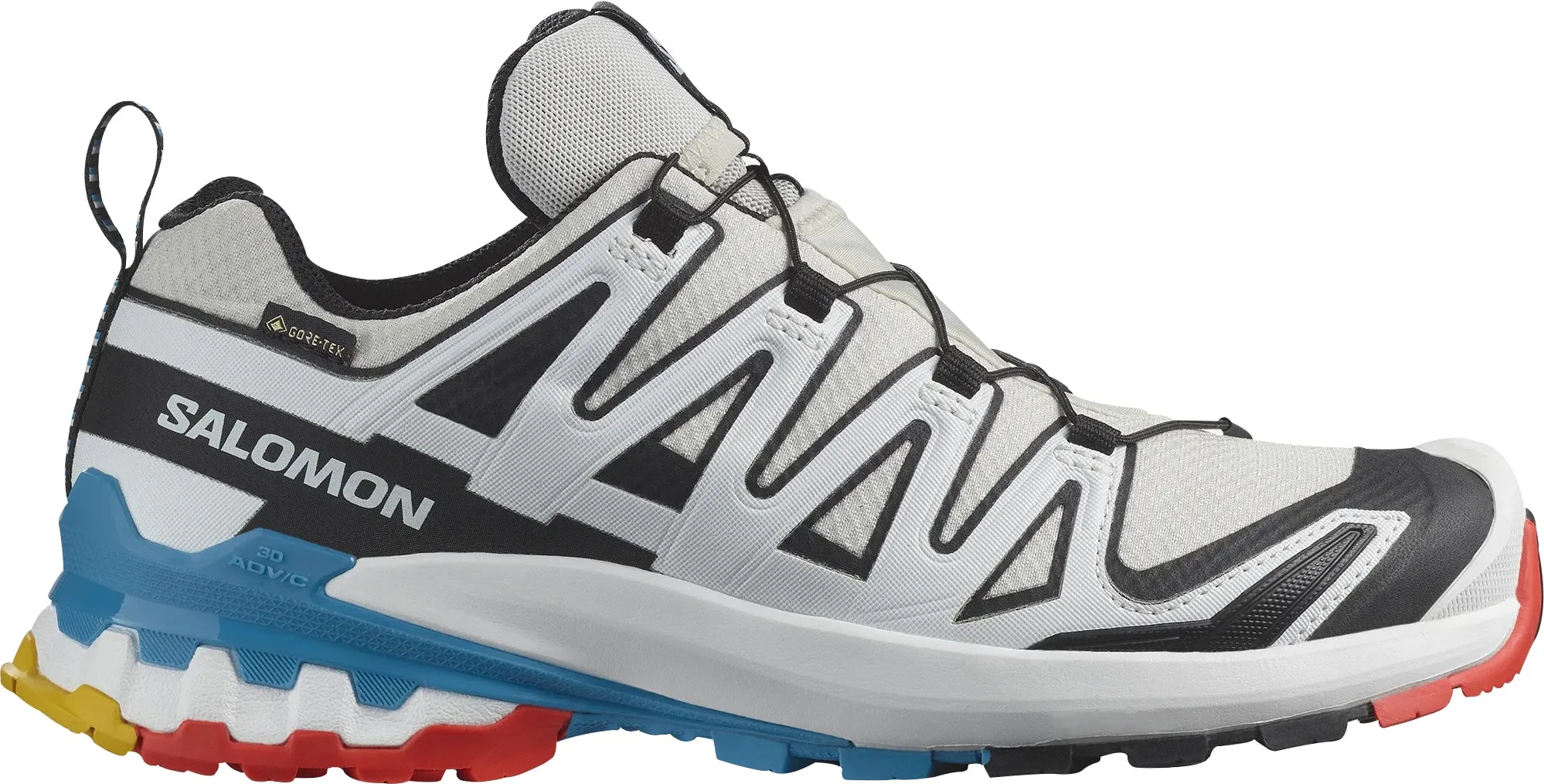 Step Support Salomon XA Pro 3D V9 GORE-TEX Womens Trail Running Shoes - White