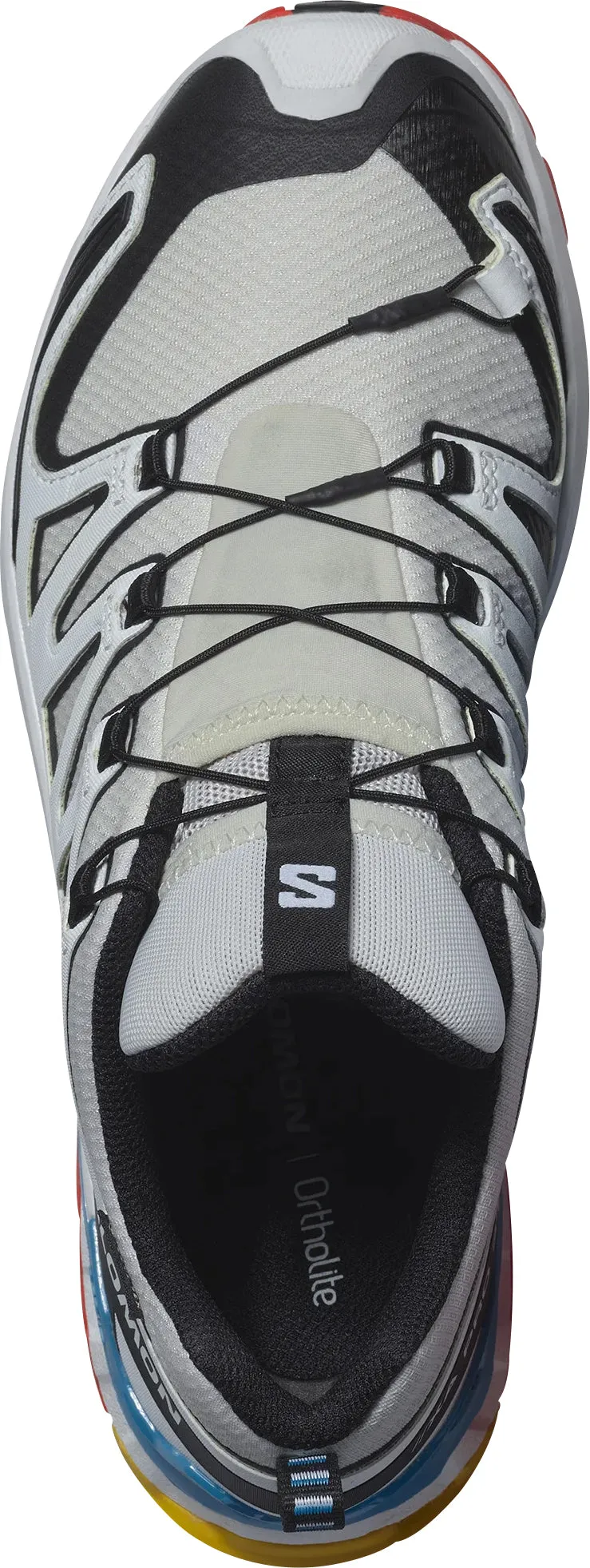Footframe stability helps align joint movement Shape memory foam increases long-term support Salomon XA Pro 3D V9 GORE-TEX Womens Trail Running Shoes - White