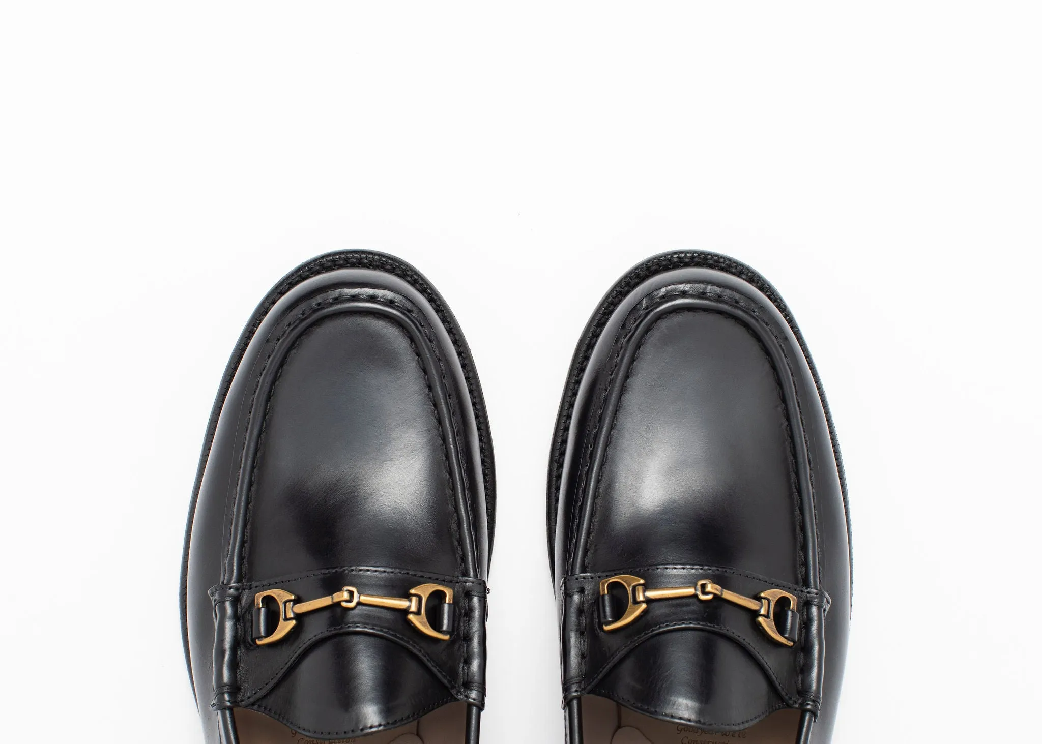 Free Walk Park Walk Horsebit Loafer Black Calf