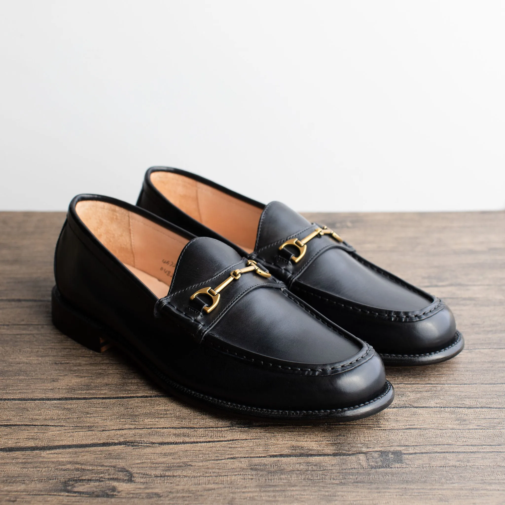 Everyday Style Fast Stride Horsebit Loafer Black Calf
