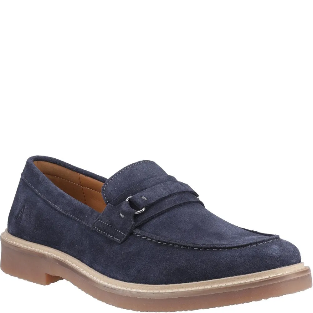Navy Gryffin Loafers Grippy Outsole