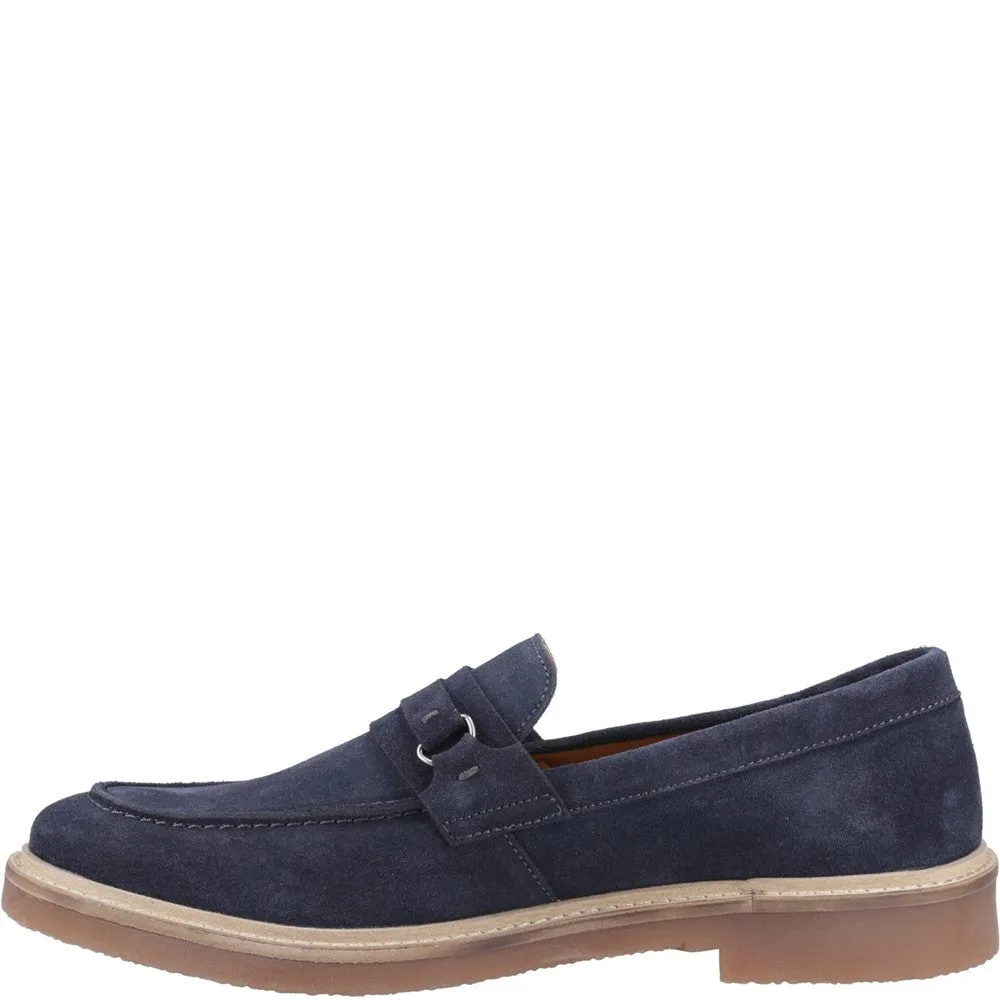 Navy Gryffin Loafers Campus Style Art Corner