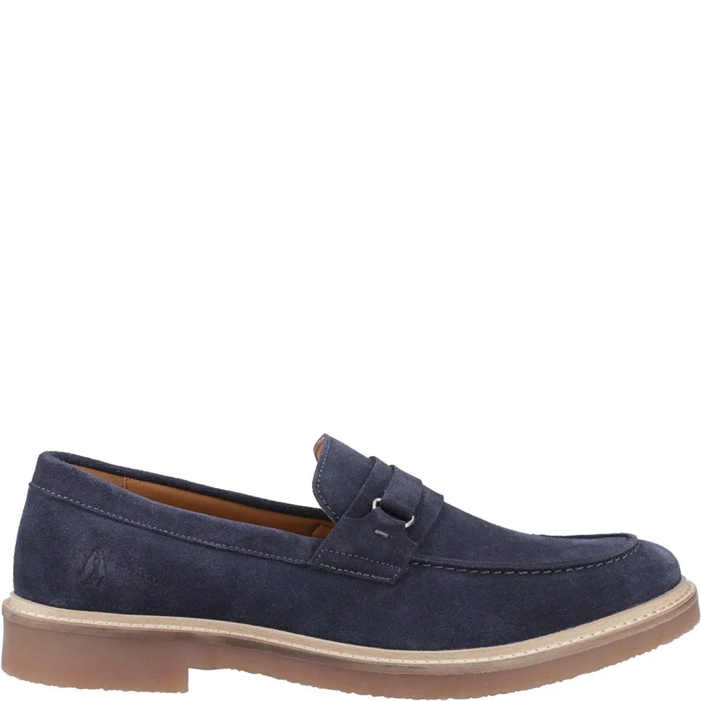 Timeless Leather Shoes Long Walk Navy Gryffin Loafers