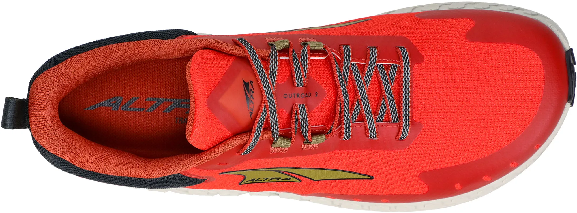 Push Workout Lifestyle Sport Altra Outroad 2 Mens Trail Running Shoes - Red