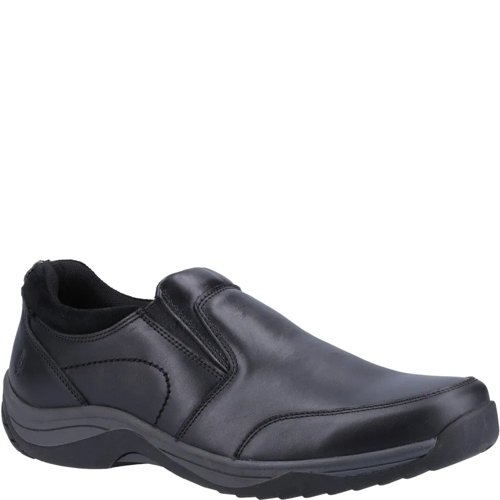 Italian Flair Safe Lane Black Donald Slip On Shoes