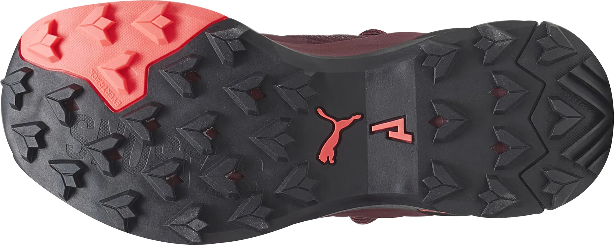 Agile Trekking Strong Tread Puma Explore Nitro Womens Walking Shoes - Red
