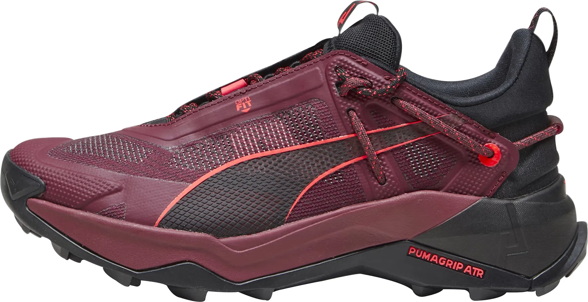 Puma Explore Nitro Womens Walking Shoes - Red Stability Design