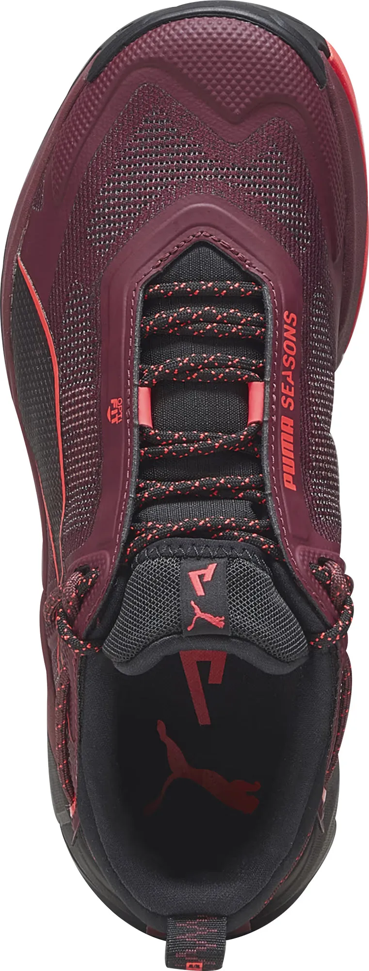 Stability Design Boots Foot Protection System Puma Explore Nitro Womens Walking Shoes - Red