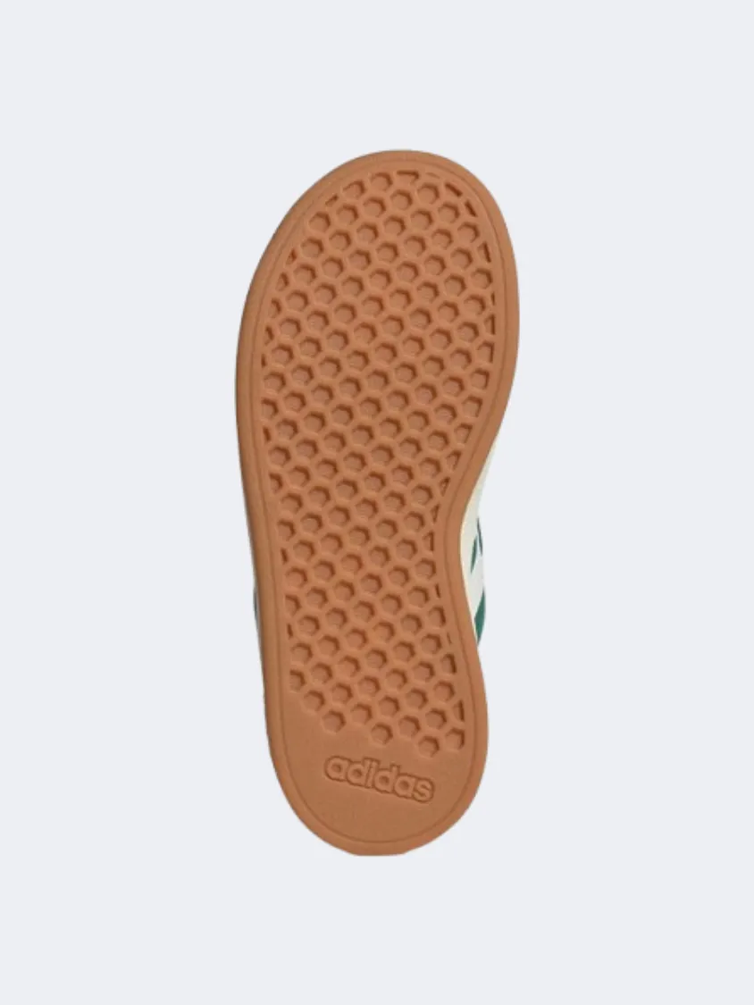 Breathable Upper Elegant Mood Adidas Grand Court 00S Ps Boys Sportswear Shoes Green/Off White/Gum