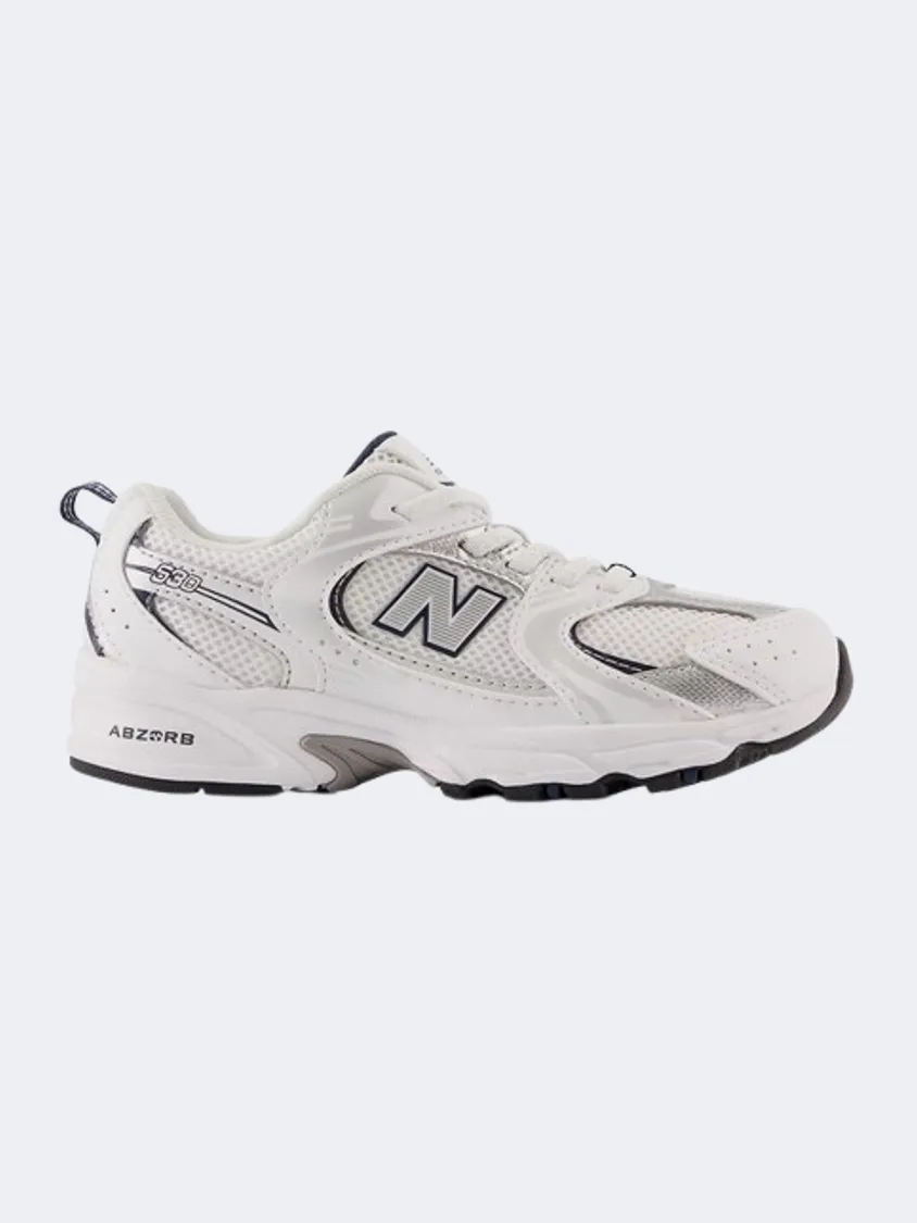 New Balance 530 Ps Lifestyle Shoes White/Indigo/Silver Path Free