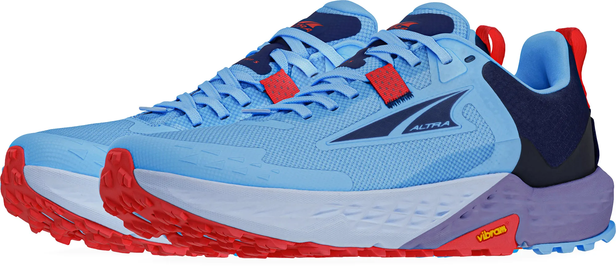 Urban Jog Solid grip Altra Timp 5 Womens Trail Running Shoes - Blue