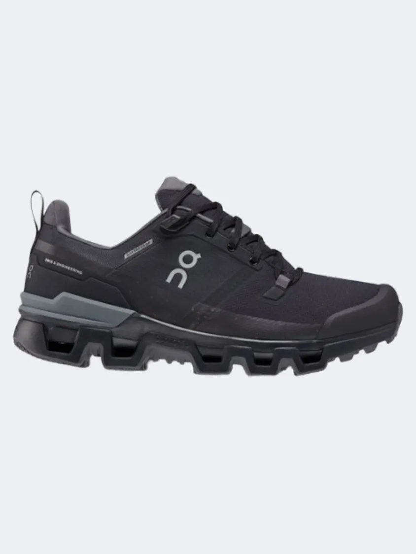 On Cloudwander Waterproof Women Hiking Shoes Black/Eclipse Outdoor Explorer